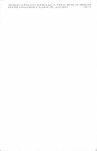 The Old Tucker House Paget  Bermuda Postcard