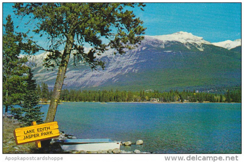 Canada Lake Edith Jasper Alberta