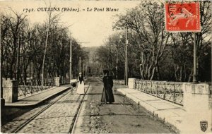 CPA Oullins - Le Pont Blanc (1035438)