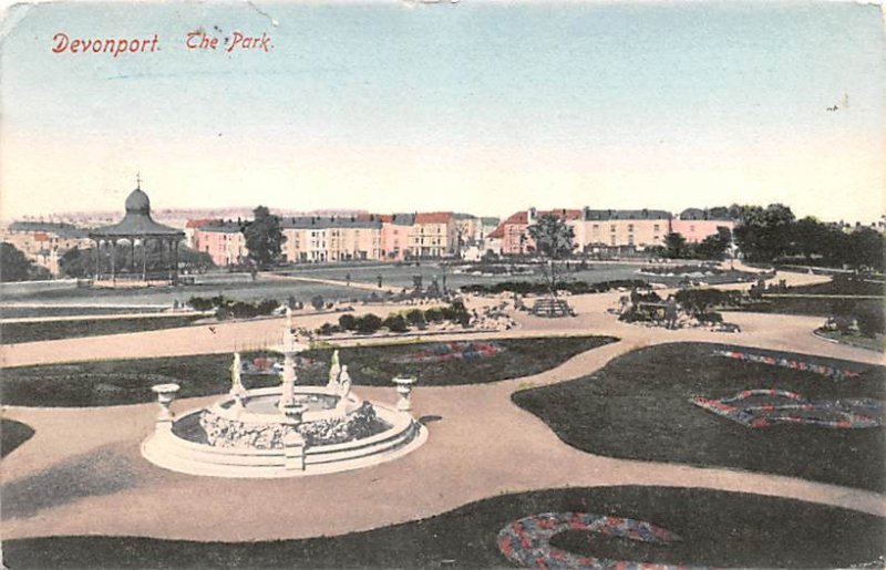 The Park Devonport United Kingdom, Great Britain, England 1904 