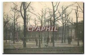 Old Postcard Paris XIV arr Town Hall Square Montsouris
