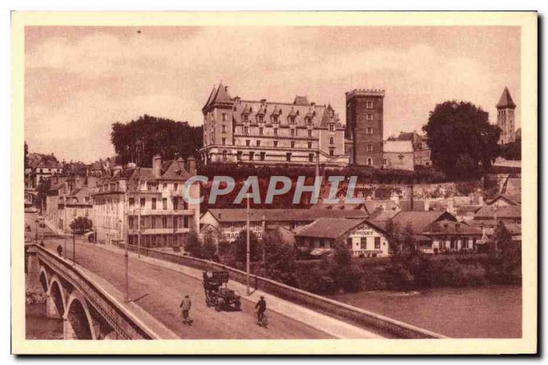 Old Postcard Pau Chateau Henry IV