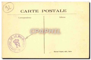 Old Postcard Chateau de Malmaison Facade of the Park