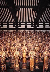 Buddha at SanjUSA ngendo Hall Kyoto Japan Unused 