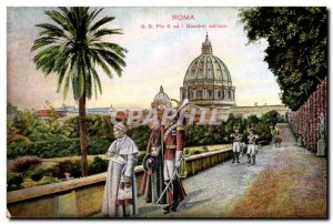 Italia - Italy - Italy - Rome - Roma - S S Pio X ed i Giardini vaticani - Old...