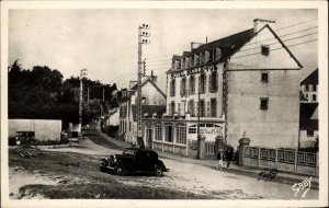 Benodet France Grand Hotel Belle-Vue Real Photo Vintage Postcard