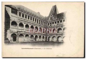 Old Postcard The castle Larochefoucault