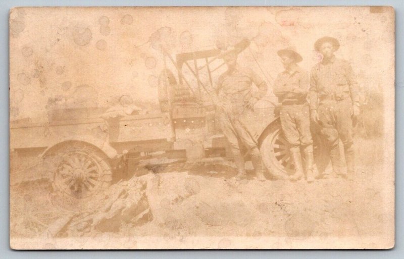 RPPC  WW1  US Army Soldiers  Signal Corp.   Real Photo Postcard   c1918