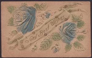 Very Best Wishes,Roses Postcard
