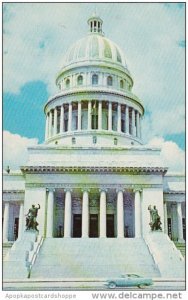 Cuba Habana Beautiful Capitol Building Entrance