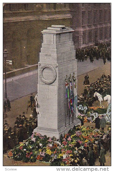 The Cenotaph, Whitehall, London, England, UK, 1900-1910s