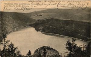 CPA AK WEISSER SEE mit Hotel - Lac blanc avec Hotel (471506)