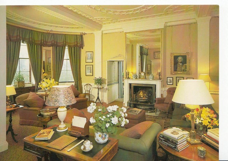 Staffordshire Postcard - Shugborough - The Anson Room    LC2864