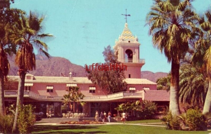 The distinguished EL MIRADOR HOTEL AND GARDENS. PALM SPRINGS, CA 1964