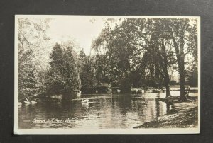 Vintage Beacon Hill Park Victoria BC Canada Picture Postcard