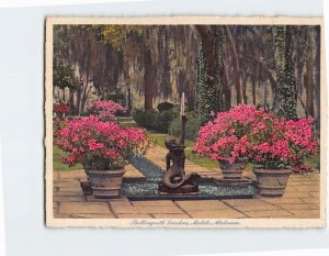 Postcard Bellingrath Gardens Mobile Alabama USA