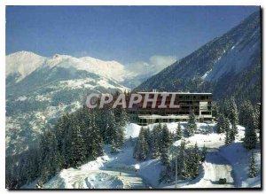 Postcard Modern Take winter sports in Vallees Zenith