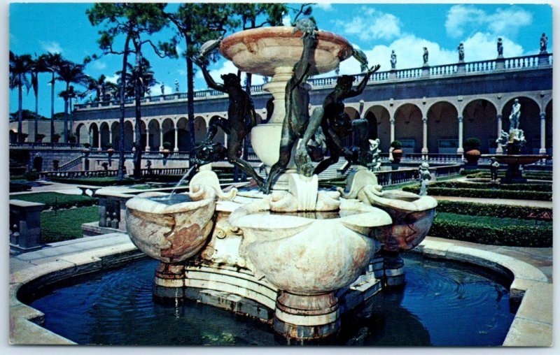 Fountain of The Tortoises In Court, John & Mable Ringling Museum of Art - FL