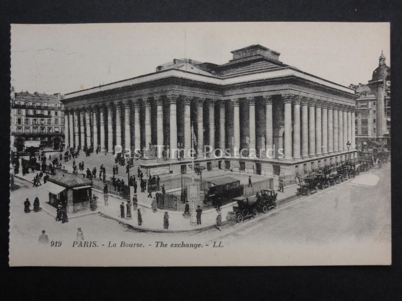 France PARIS La Bourse - The Exchange LL.919 by Levy early 1900's