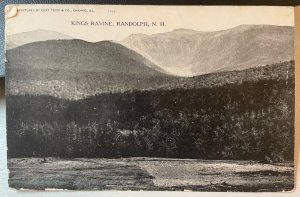 Vintage Postcard 1907-1915 Kings Ravine Randolph New Hampshire