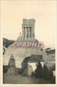 Old Post Card La Turbie (A M) Trophee des Alpes View South West