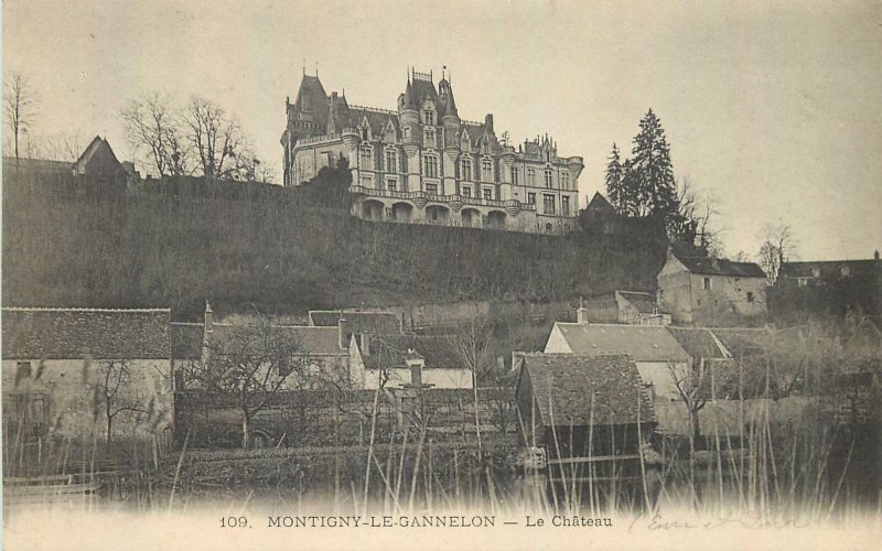 Postcard France Montigny le Gannelon