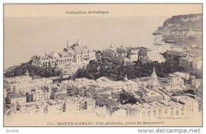 Vue Generale, Prise De Beausoleil, Monte-Carlo, Monaco, 1900-1910s