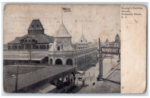 c1910 Murray's Pavilion Seaside Rockaway Beach Long Island NY Postcard