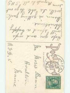 Divided-Back CHRISTMAS SCENE Great Postcard W9347