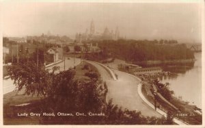 Canada Lady Grey Road Ottawa Ontario Canada RPPC 07.20