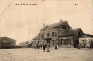 CPA AK MÉRU - La Gare (259527)