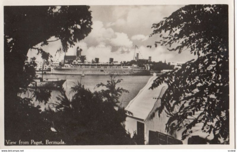 RP: Bermuda 1930s ; View from Paget