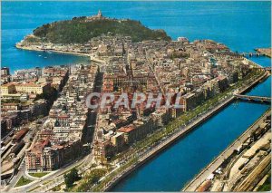 Postcard Modern San sebastian 122 Aerial view