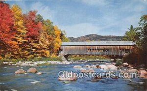 Covered Bridge Passaconway, NH, USA Unused 