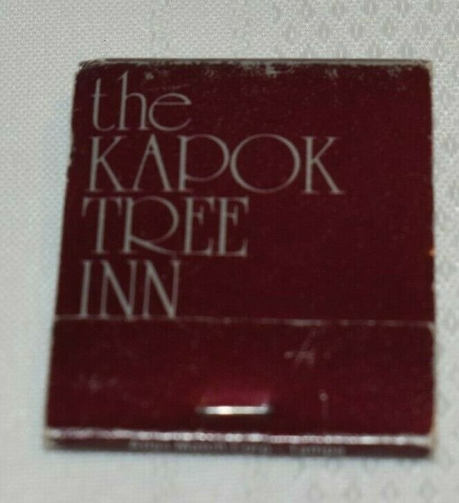 The Kapok Tree Inn Brown 20 Strike Matchbook