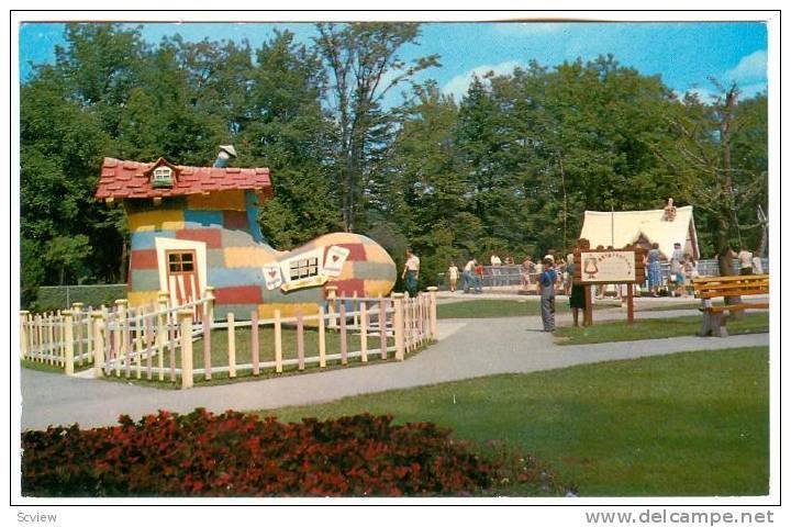 The Old Woman Who Lived in a Shoe,  Storybook Gardens,  Springbank Park,  Lo...