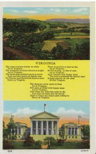 American Postcard - Virginia - Ref 15760A