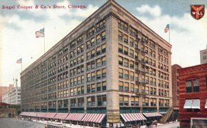 Siegel Cooper & Company Store Building Landmark Chicago Illinois IL Postcard