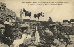 france, ASCAIN, Côte Basque, Ascension de la Rhune, Panorama Le Sommet (1910s)