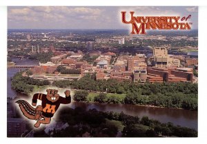 MN - Minneapolis. University of Minnesota, Bird's Eye View     (4x6)