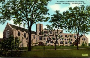 Indiana Bloomington Business and Economics Building Indiana University Curteich