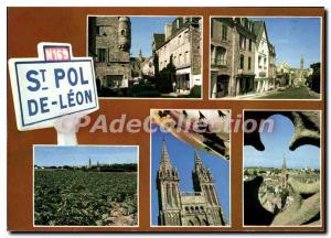 Modern Postcard Saint Pol De Leon