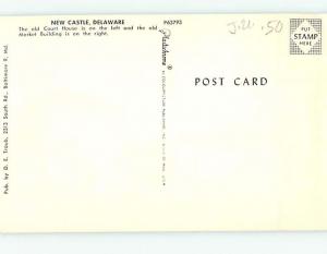 Unused Pre-1980 BUILDING SCENE New Castle Delaware DE H4748