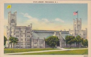 Rhode Island Providence The State Armory Curteich