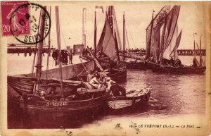 CPA Le TRÉPORT Le Port (416246)