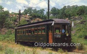 Fine Old Interurban Tradition No 1339 Carries White Flags Branford Trolley Mu...