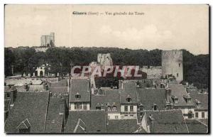 Old Postcard Gisors Overview of Sound Tours