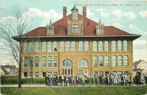 OH, Toledo, Ohio, Waite School, Waite Avenue& Hicks Street, Boutelle