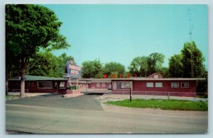 Postcard IL Illinois Springfield Parkview Motel Vintage Route 66 AG15