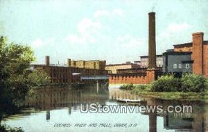 Cocheco River & Mills in Dover, New Hampshire